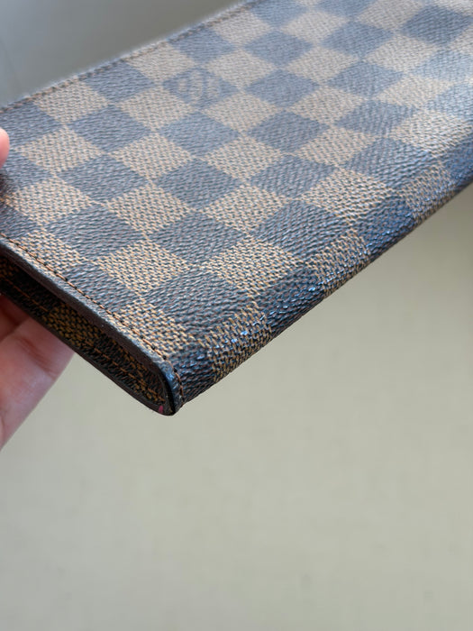 Louis Vuitton Bucket Damier Ebene Chain Pochette