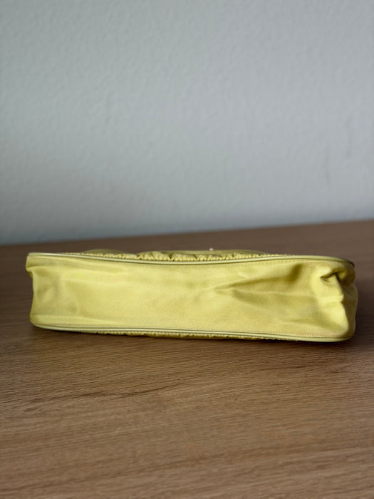 Prada Tessuto Nylon Yellow Shoulder