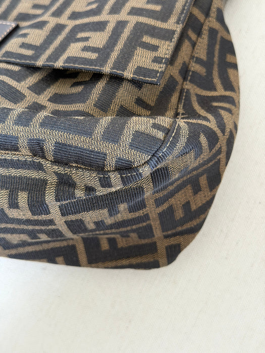 Fendi Zucca Mama Baguette GHW