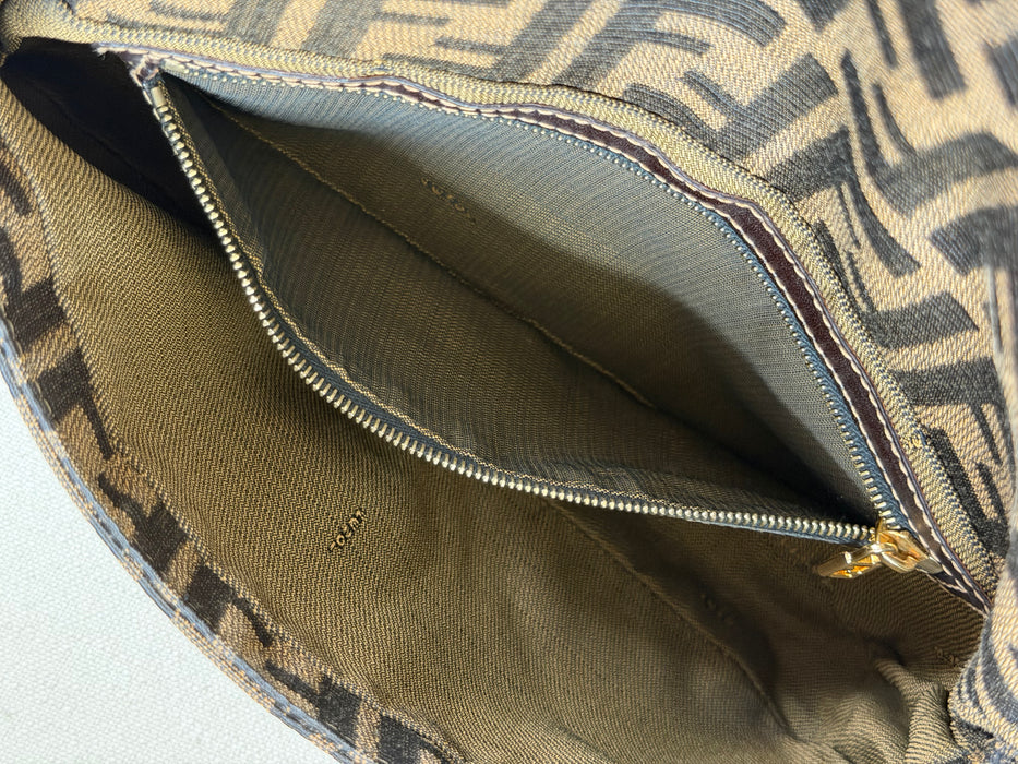 Fendi Zucca Baguette GHW