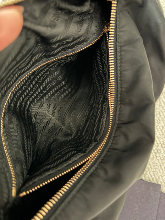 Prada Tessuto Barrel Shoulder GHW