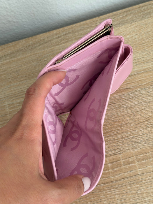 Chanel Cambon Compact Kisslock Wallet