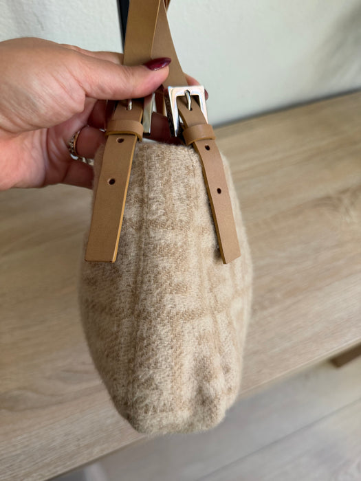 Fendi Tonal FF Buckle Baguette
