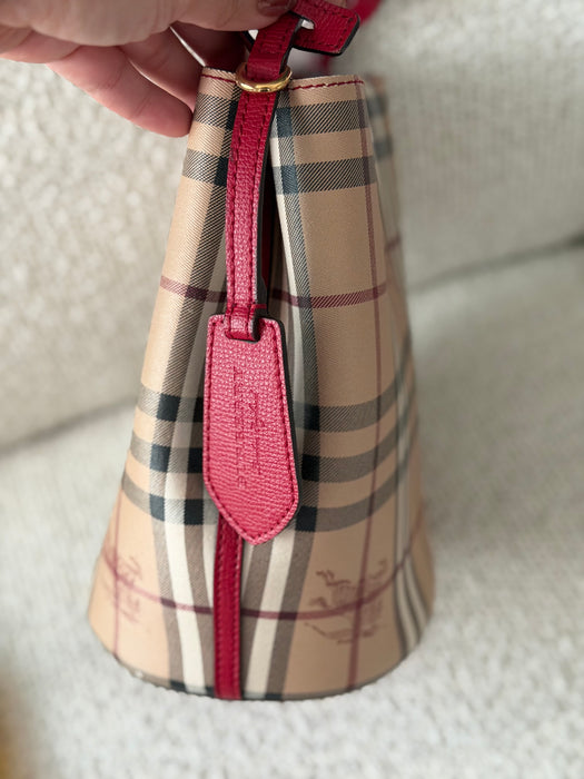Burberry Haymarket Check Bucket