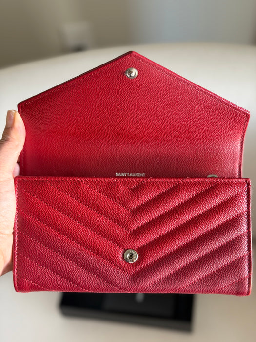 YSL bifold long wallet