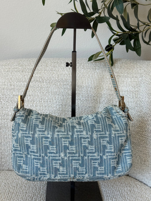 Fendi Denim Mama Baguette