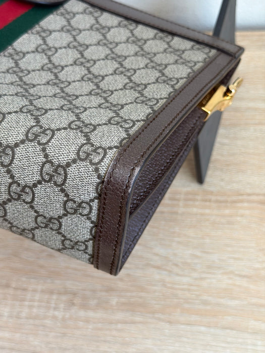 Gucci GG Renew Supreme Clutch Chain Shoulder