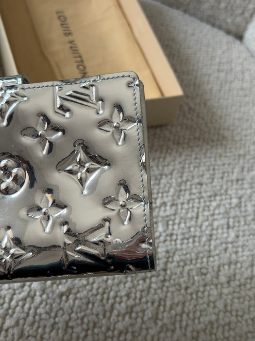Louis Vuitton Vernis Metalic SIlver PM Agenda: New Full Set