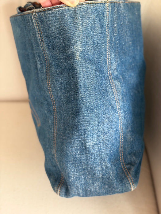 Chanel Cocomark Denim Tote