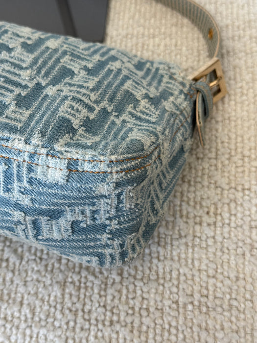 Fendi Denim Mama Baguette