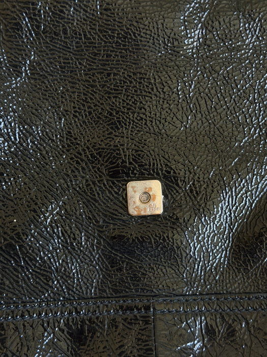 Fendi Maxi Patent Baguette