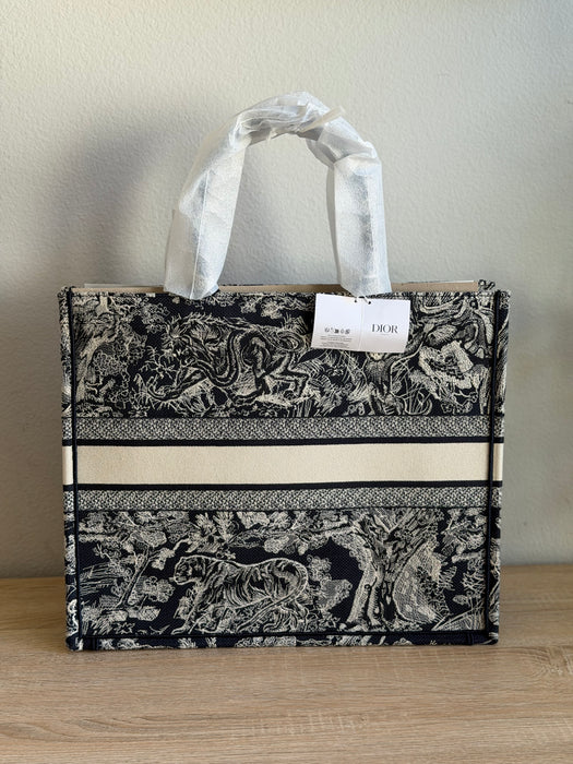 Dior Toile Book Tote: New Full Set