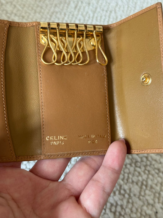 Celine Triomphe Key Pouch