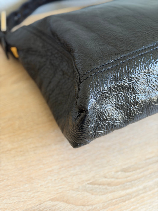 Fendi Maxi Patent Baguette