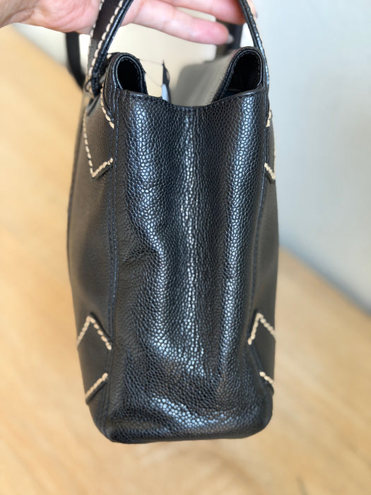 Chanel CC stitch tote