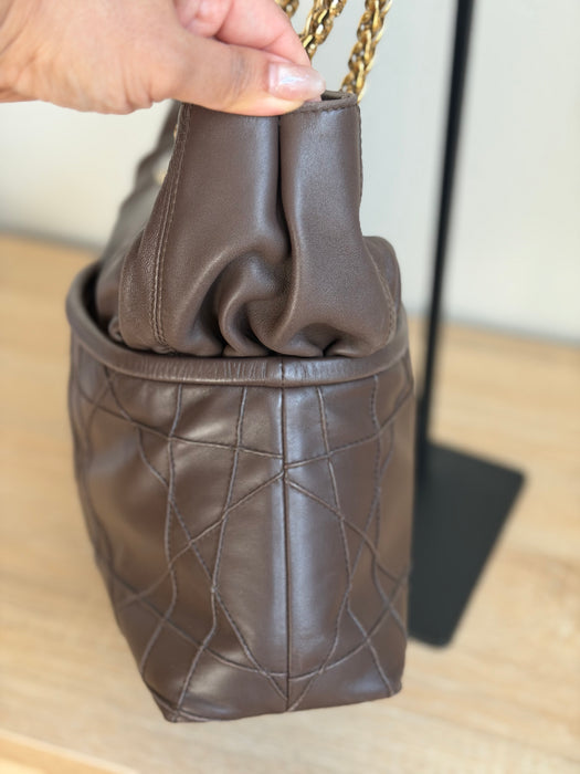 Dior Cannage Granville Chain Link Tote