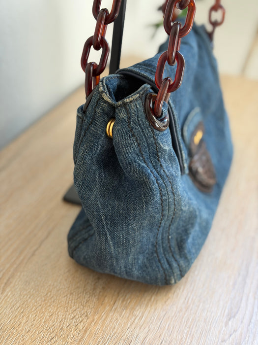 Prada Denim Flap