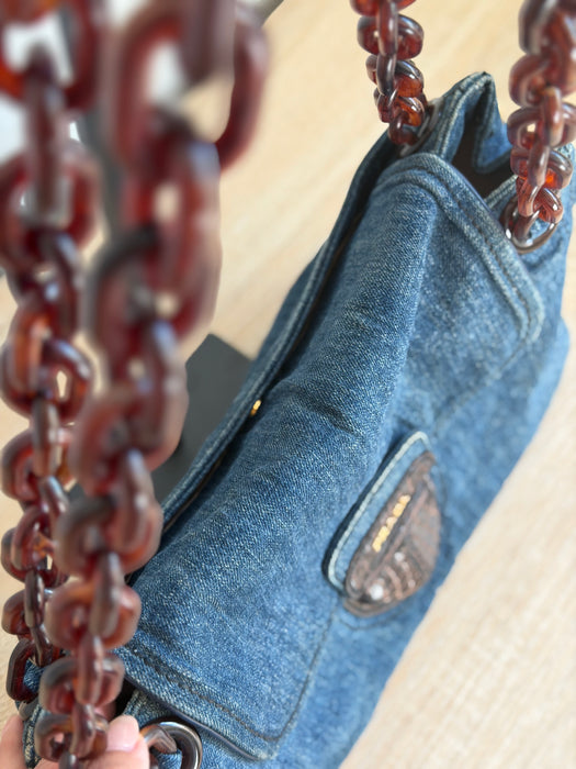 Prada Denim Flap
