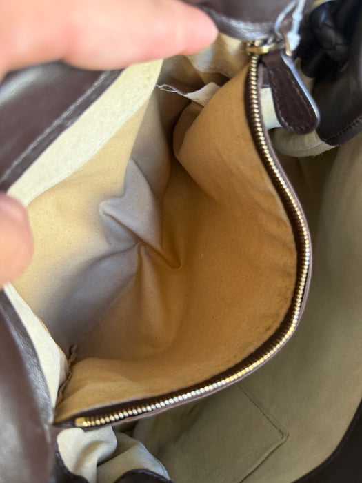 Bottega veneta intrecciato Brown Shoulder Bag