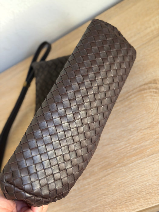 Bottega veneta intrecciato Brown Shoulder Bag