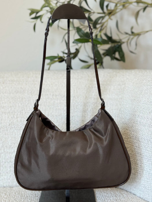 Prada Silk Crescent Mini