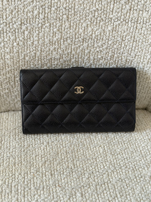 Chanel Timeless Caviar Wallet