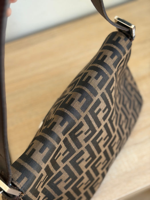 Fendi Zucca Baguette SHW