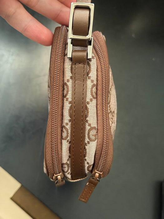 Gucci GG Double Zip Pochette