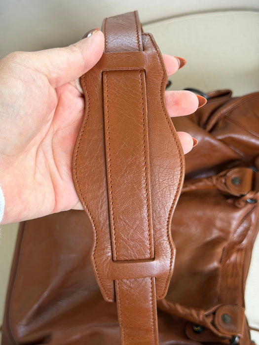 Balenciaga Brown City Bag