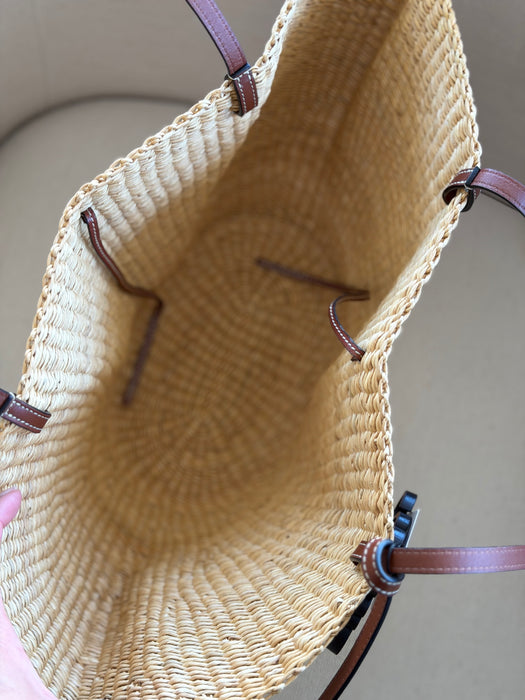 Loewe Raffia Tote