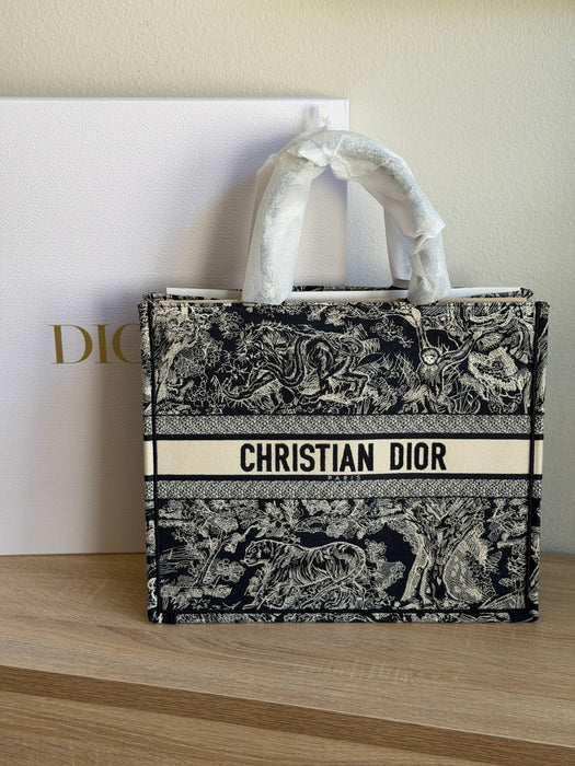 Dior Toile Book Tote: New Full Set
