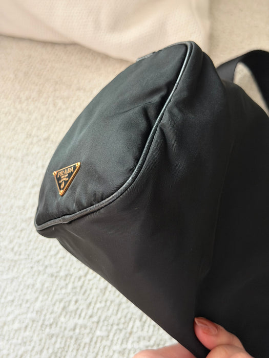 Prada Tessuto Barrel Shoulder GHW