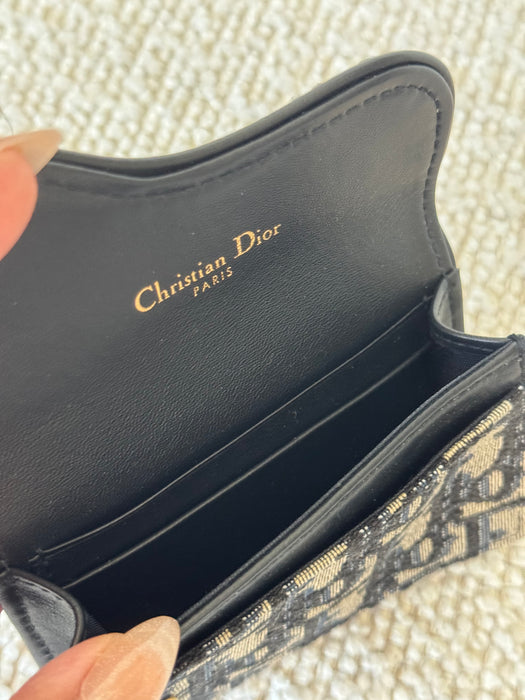 Dior Saddle Card Wallet