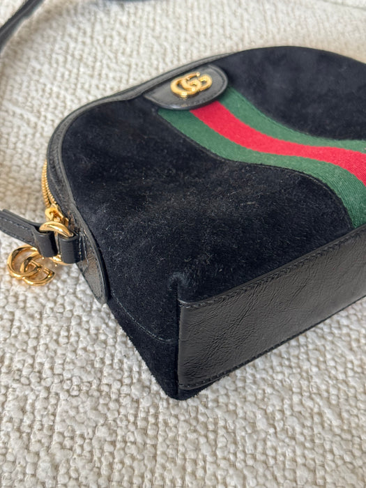 Gucci Web Dome Crossbody