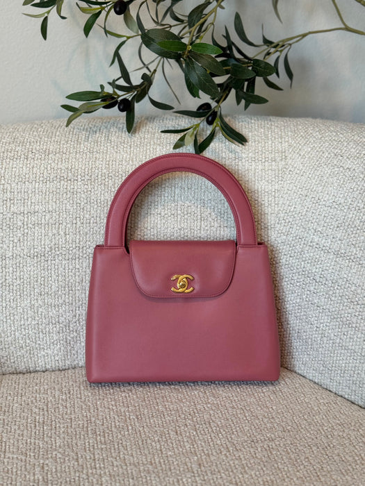 Chanel Turnlock Pink Kelly