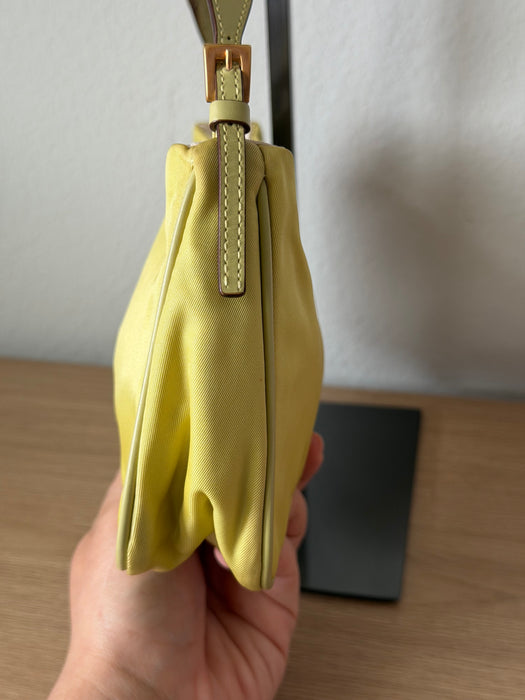 Prada Tessuto Nylon Yellow Shoulder