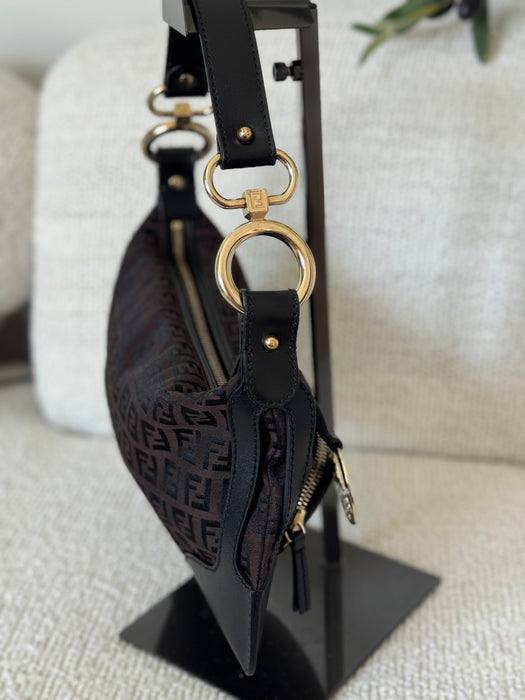 Fendi Zucchino Cuoio Chef Pocket Shoulder