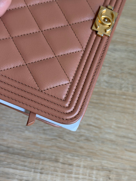Chanel Boy Wallet on Chain - full set