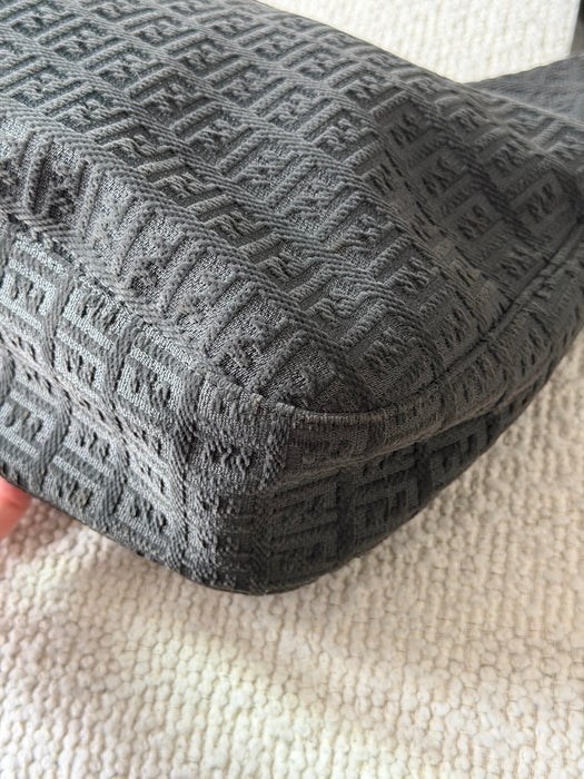 Fendi Zucchino Hobo Baguette