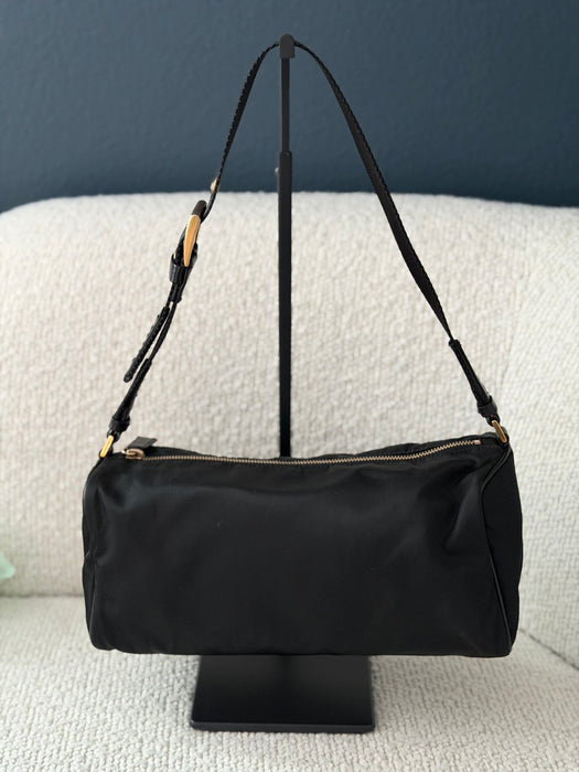Prada Tessuto Barrel Shoulder GHW