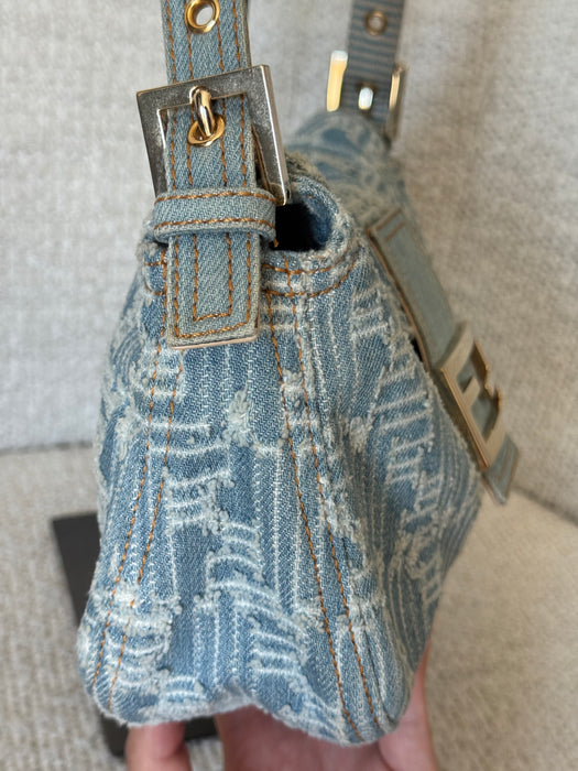 Fendi Denim Mama Baguette