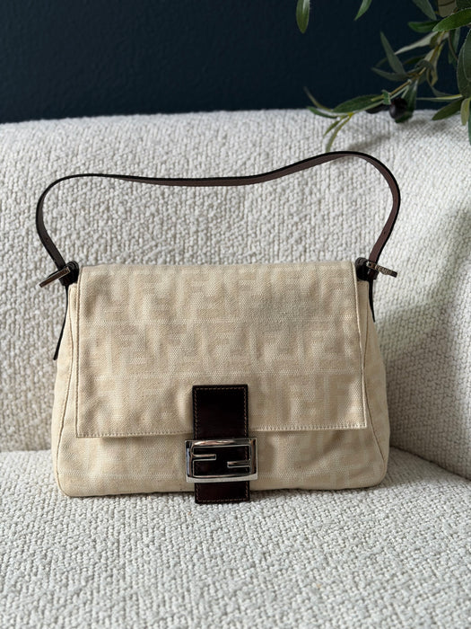 Fendi Mama Baguette Neutral