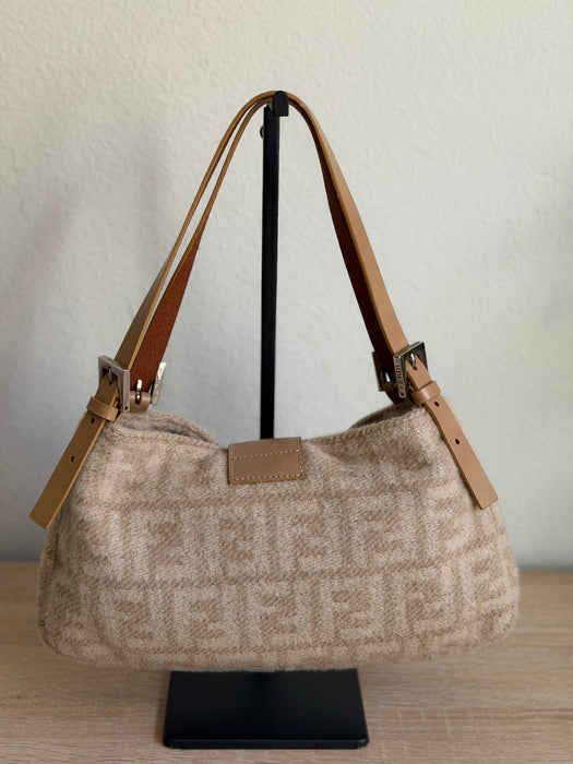 Fendi Tonal FF Buckle Baguette