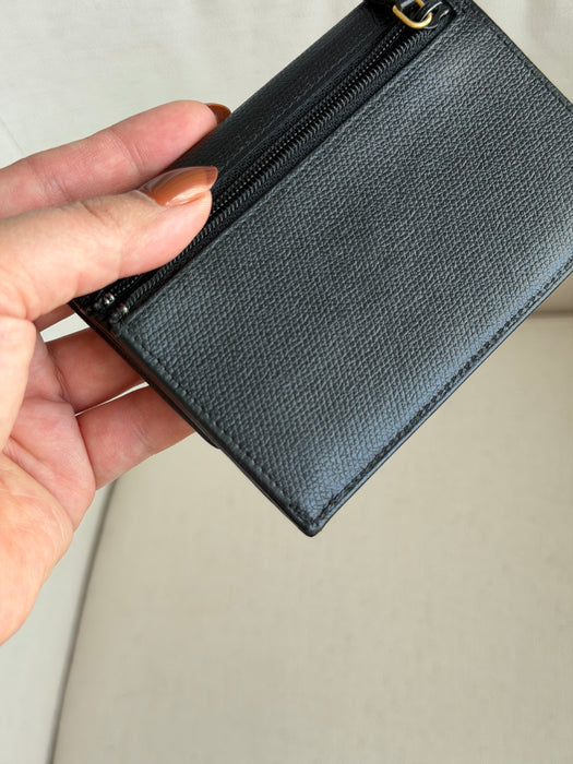 Chanel Coco Button Card Wallet Key Pouch