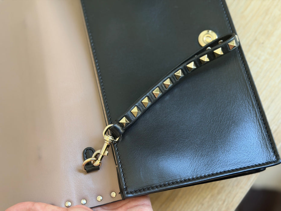 Valentino Rockstud Clutch