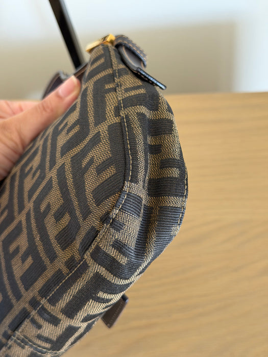 Fendi Zucca Baguette GHW