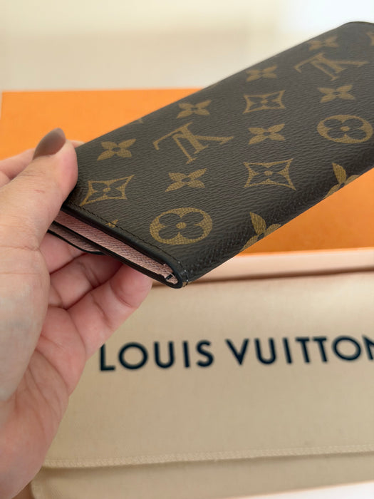 Louis Vuitton Emilie Pink Wallet - NEW