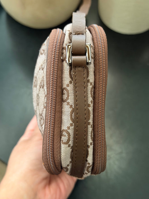 Gucci GG Double Zip Pochette