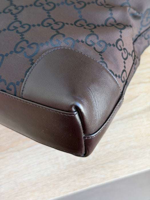 Gucci Choclate Brown GG Shoulder