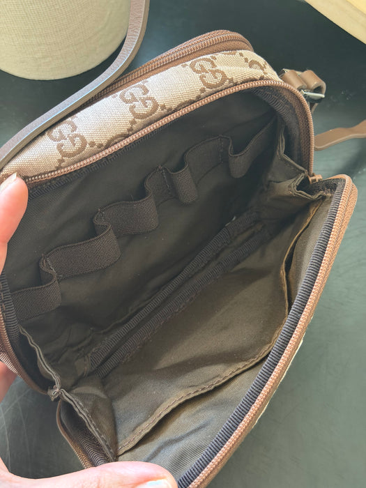 Gucci GG Double Zip Pochette